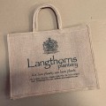 Langthorns Hessian Jute Bag For Life - Small