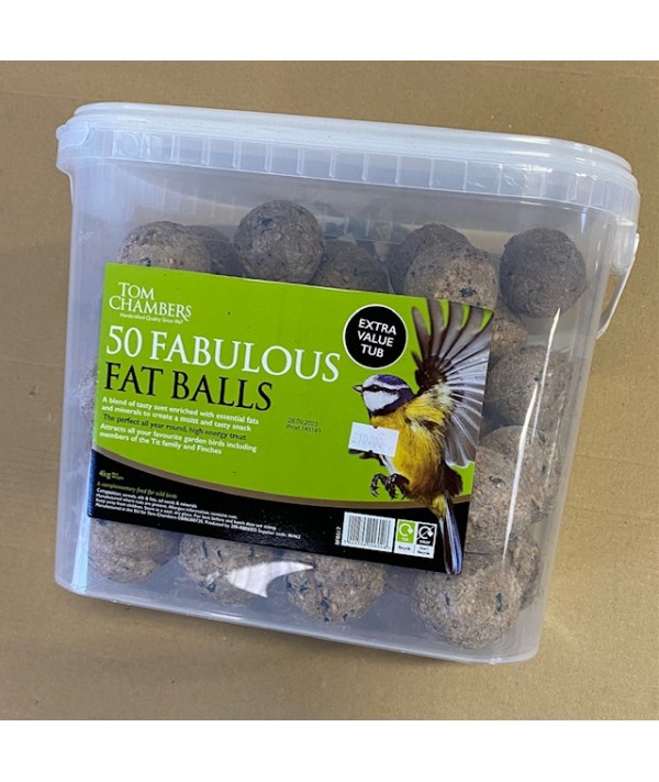 Bird Food - 50 Fat Balls (4Kg)