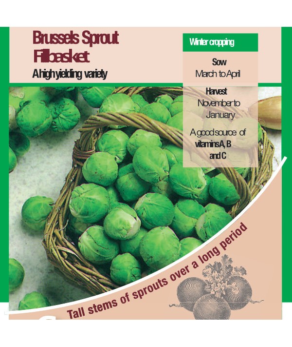 Brussels Sprouts Fillbasket -  Vegetable Seeds
