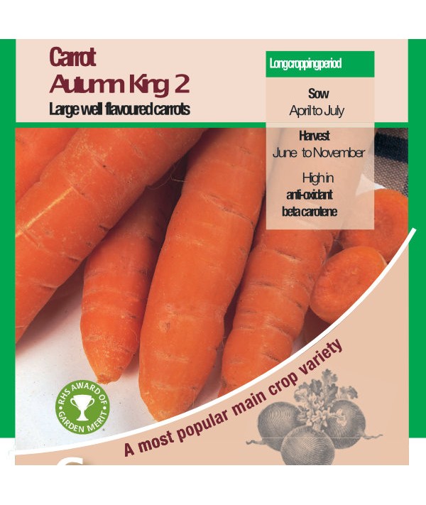 Carrot Autumn King 2 Vegetable Seeds - AGM