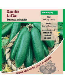 Cucumber La Diva Vegetable Seeds