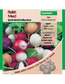 Radish Mixed Vegetable Seeds 