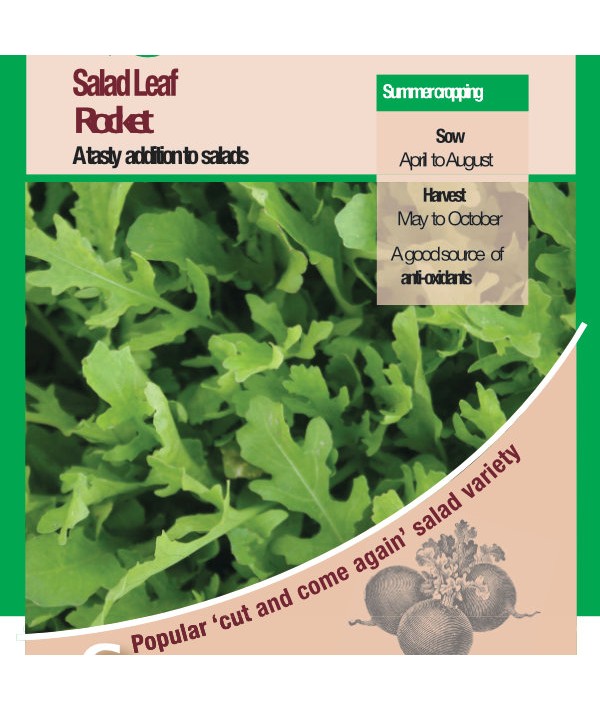 Salad Leaf Rocket Vegetable Seeds 
