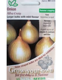 Onion Ailsa Criag Vegetable Seeds