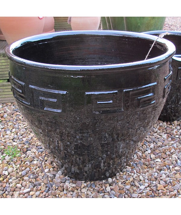 Pot Egypt series Glazed Large Pot Egypt series Glazed Large