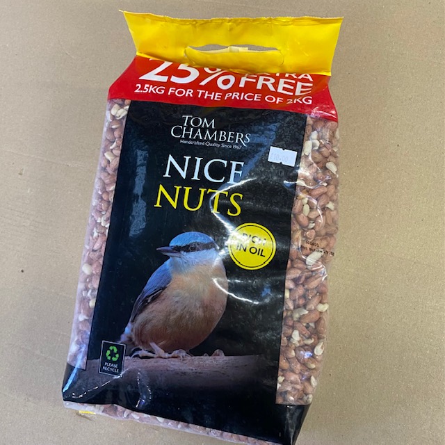 Bird Food - Nuts 2.5Kg