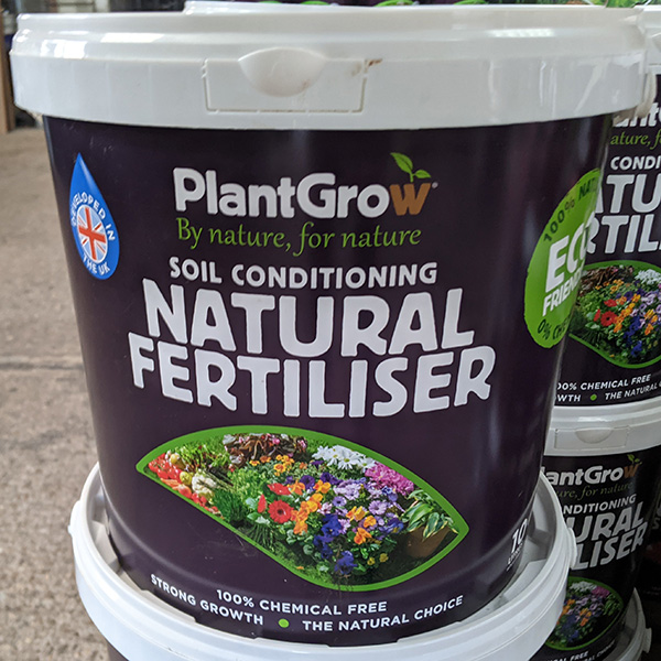 Exciting new 100% natural fertiliser range 